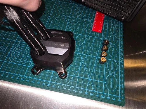 Corsair Hydro Series H100i v2 240mm AIO AM4/5 mounting kit