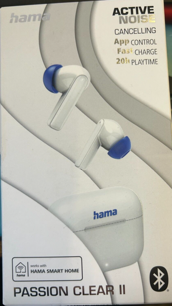 Hama Bluetooth KopfhöRer (Kabellos, Tws-KopfhöRer, Active Noise Cancelling, Earb-image