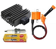 Ignition Coil Regulator Rectifier Spark Plug For Suzuki King Quad 450 LTA450X