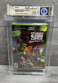 1ST PRINT Stubbs the Zombie in Rebel Without a Pulse 9.4 A Xbox WATA NOT VGA CGC
