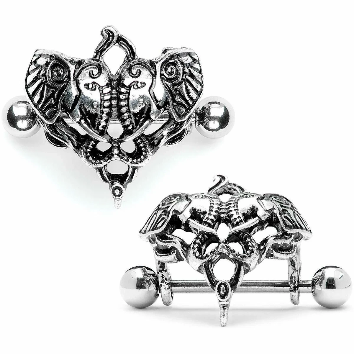 Elephant cheap nipple rings