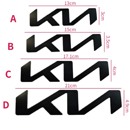 1 pezzo per emblemi logo metallo anteriore Kia ornamenti K5 SportageR CARENS Sorento- - Foto 2 di 21