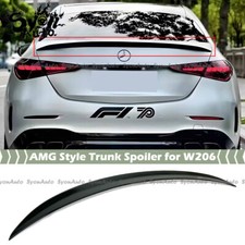 For 2022-26 Mercedes Benz W206 C Class C300 C43 C63 Amg Style Trunk Spoiler Wing