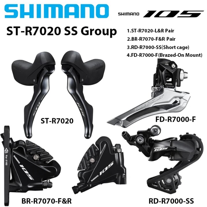 パーツ Shimano 105 ST-R7000 Amazon.com : Shimano 105 ST-R7000 105 Double Mechanical 11-Speed