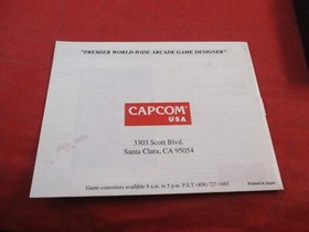 Street Fighter 2010 The Final Fight (Nintendo NES) Near Complete w/ Box manual Q