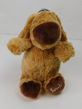 Boynton Kohls Care Train Conductor Dog Plush Brown
