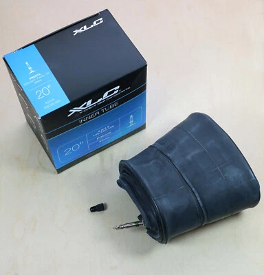XLC Fahrradschlauch 20 x 4.0/4.9 100/200-406 SV Ventil Ventillänge ca. 33 mm