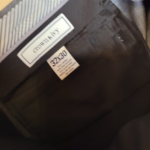 PANTALONI uomo CROWN & IVY Motion Flex STRAIGHT FIT lana elasticizzata 32x30 prezzo al dettaglio consigliato 140$ - Foto 12 di 15