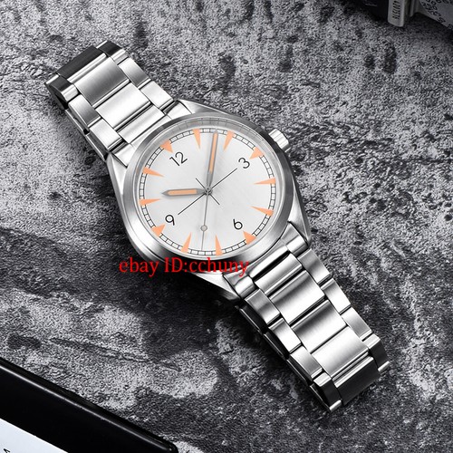 41mm brushed CORGEUT black dial Sapphire glass Japan NH35A automatic mens Watch - Picture 5 of 10
