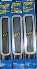  6 IDEAL TCR 15 INCH STRAIGHT SLOTLESS TRACKS ELECTRIC HO SCALE NO. 3306-8