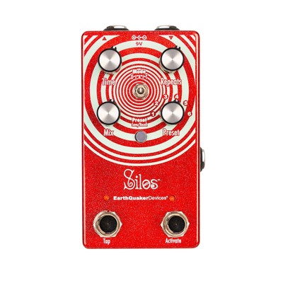 EarthQuaker Devices Silos Multi-generational Time Reflection Delay Pedal, Dia...