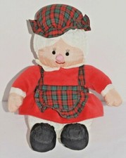 Mrs Claus Vintage Gibson Greetings Stuffed Plush 1994
