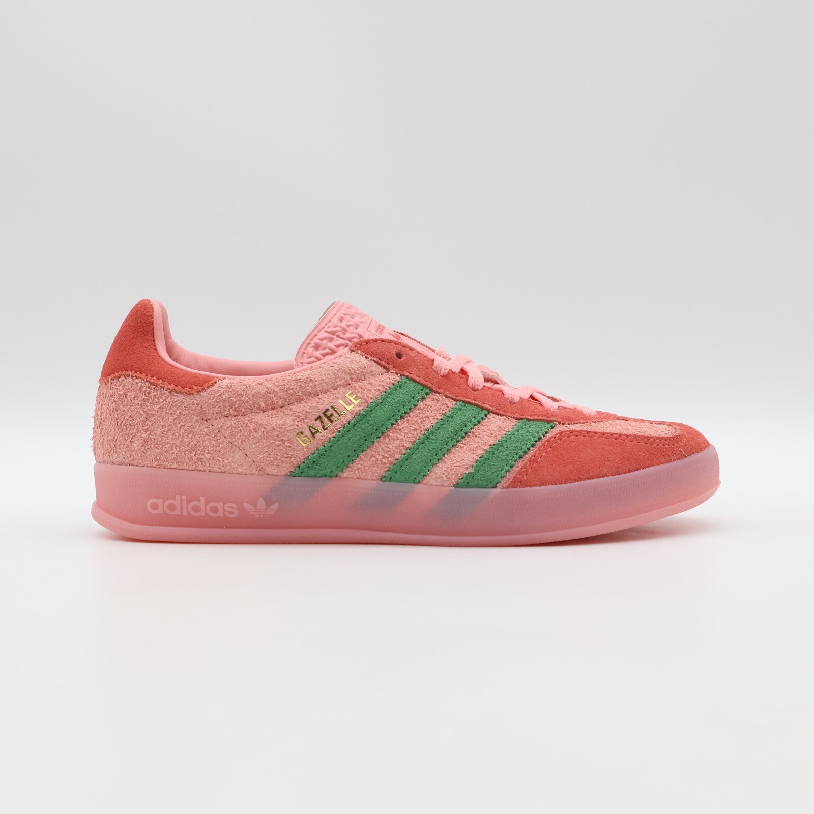 IG6782 adidas Originals Gazelle Indoor Semi Pink Spark Preloved Green (Women's) image 3