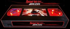 Friday the 13th Part 6 (1986) Retro VHS Lamp +Remote Control - 80s Horror Movie