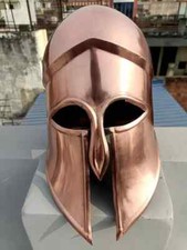 Medieval Greek Corinthian Helmet - 18GA Knight Armor Helmet for SCA, LARP  Re-e