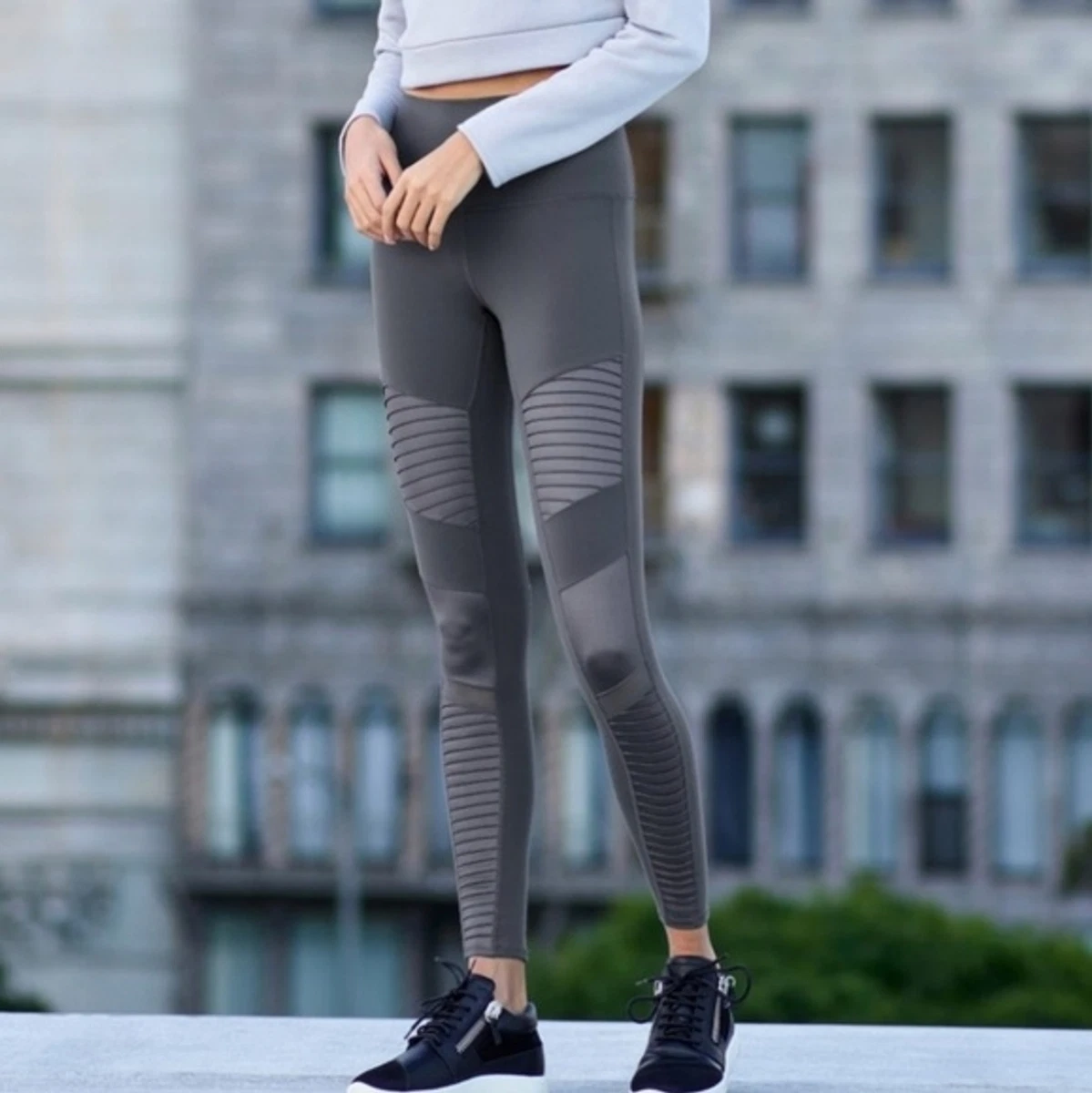 Alo Yoga + High-Waist Moto Legging