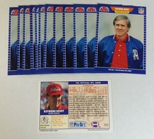 1989 Pro Set #260A (No HOF Banner) RAYMOND BERRY HOF (COACH) Lot of (10)