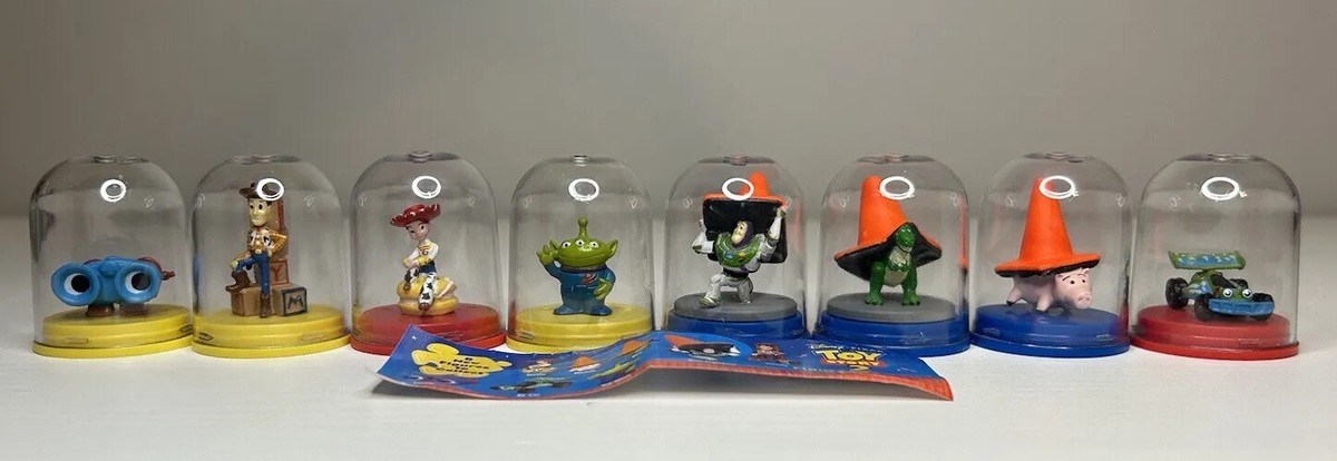 Disney Pixar Toy Story 2 Full Set 8 Figures Tomy Gacha Vending