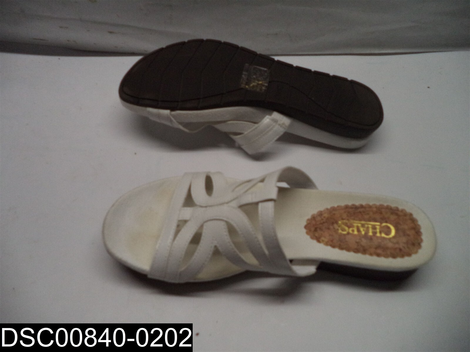 White Strappy Sandals for Women - Size 8B - PENELOPI-SN-CSL