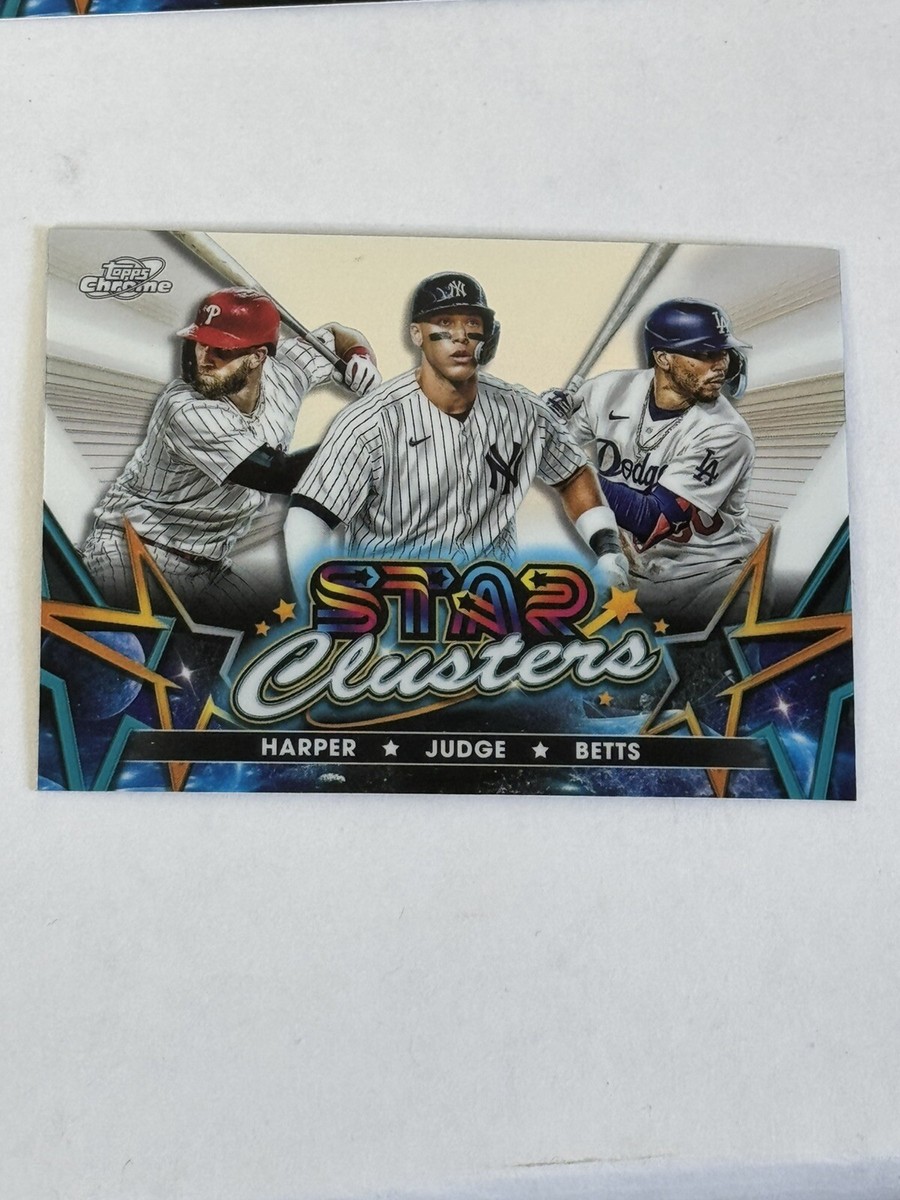 2023 Topps Cosmic Chrome Star Clusters Harper / Judge