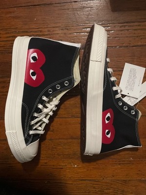 SIZE 11 MENS - CHUCK 70 Comme des Garcons HI 