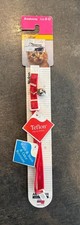 TEFLON BREAKAWAY SAFE CAT COLLAR RED SZ 8-12 WATER, STAIN ODOR RESISTANT