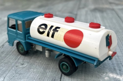 SOLIDO SAVIEM ELF CITERNE TANKER TRUCK 1:43 (FILLABLE) 318 VINTAGE 1972 DIECAST - Picture 4 of 24