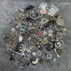 New ListingMixed Lot Of Silver tone Costume Jewelry Vintage Mixed
