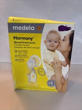 Medela Manual breast pump with Flex Shields Harmony Single Hand NEW