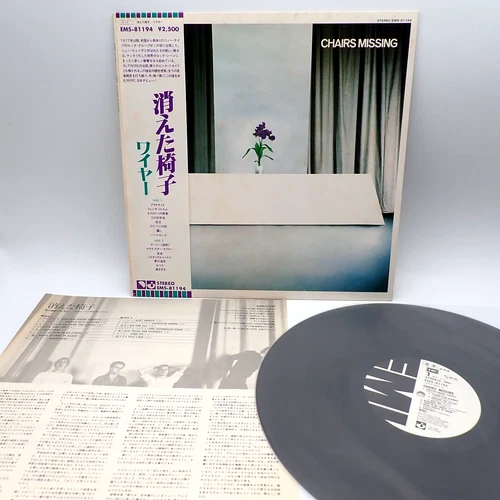 Wire ‎– Chairs Missing Japan LP OBI VINYL EMI ‎– EMS-81194 PROMO