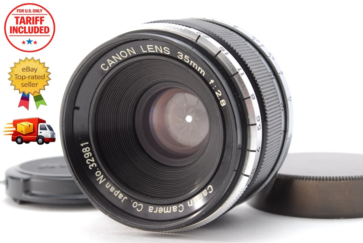 Canon 35mm Focal f/2.8 Camera Lenses for sale | eBay