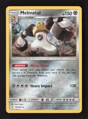 Melmetal - (Cosmos Holo) Promo Blister Exclusives 129/214 NM Pokémon TCG