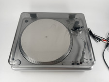 ION TTUSB10 USB Turntable Belt Drive 33/45 RPM RCA Output Tested Working