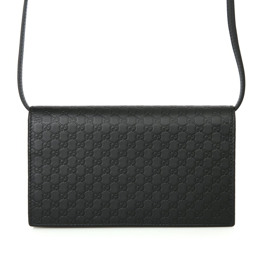 GUCCI Interlocking Microguccissima Mini Crossbody Bag 466507 WOC thumbnail 4