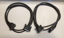 Lot Of 2 BELKIN 6 ft Optimum Data Transfer Cable E101344 Style 20276 25 pin M/F