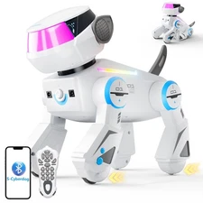VATOS Bluetooth Robot Dog for Kids,Smart Programmable Robotic Dog with Multi-...