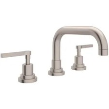 Rohl A2218LMSTN-2 Lombardia Bath Widespread Bathroom Faucet includes Brass