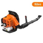 Backpack Leaf Blower Gas Powered Snow Blower 564CFM 216MPH 52CC 2-Stroke Engine