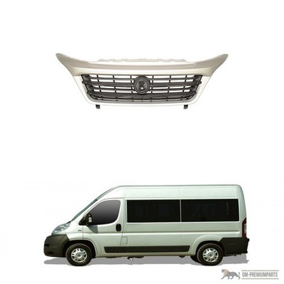 Kühlergrill Kühlergitter Grill schwarz passt für Fiat Ducato 250 Baujahr ab 2014