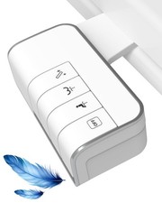 Bidet Attachment for Toilet, Non-Electric Dual Nozzle for Frontal Rear Wash,...