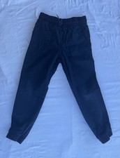 Cat  Jack Boys Navy Jogger Pants Elastic Waist kids size 8  -032