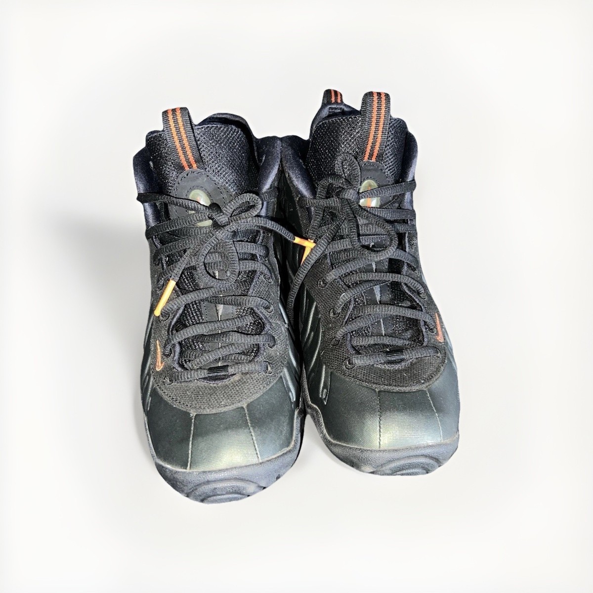 foamposite pro sequoia black team orange