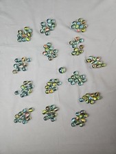 Vintage Lot Of 141 Cats Eye Swirl Marbles