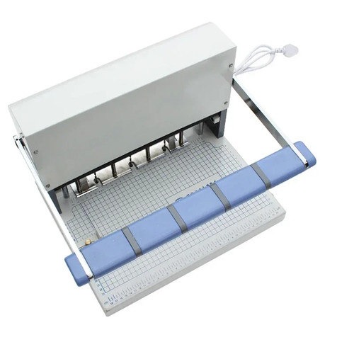 Three-hole Punching and Binding Machine Electric Modern Punching Machine - Bild 3 von 9