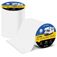 RV Roof Tape White, Camper Roof Repair Sealant Tape, RV Sealant Tapes 6" x 50