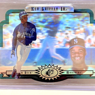 Ken Griffey Jr. Holo 1996 Upper Deck SPx #55 Die Cut Seattle Mariners HOF
