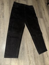 Vintage 90s Levi’s 550 Jeans - Black - Tagged 34x30 Fit 33x29 - Made In USA