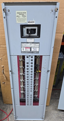 Siemens S3E42FX225ATF 225A 3Ph Panel INTERIOR  MCB  3PH 480/277V 42C S3