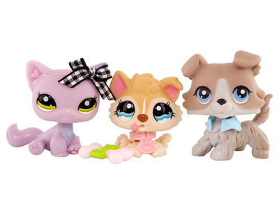 #ad #ad Little Pet Shop Toy LPS Collie Dog Sitting Cat Baby Husky for Kid Birthday Gift $18.00