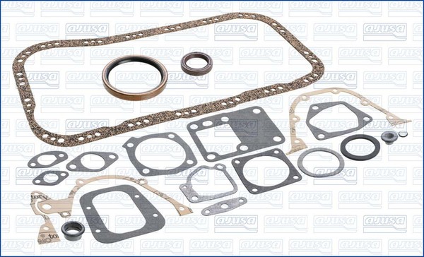 Dichtungssatz KurbelgehäUse Ajusa 54053200 FüR Lancia Thema SW Fiat Kappa Croma-image